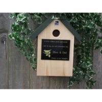 Bird Nest Box including Large Perspex Inscription Plaque - Image 3