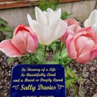 Framed Granite Style Commemorative Plaque - Image 3