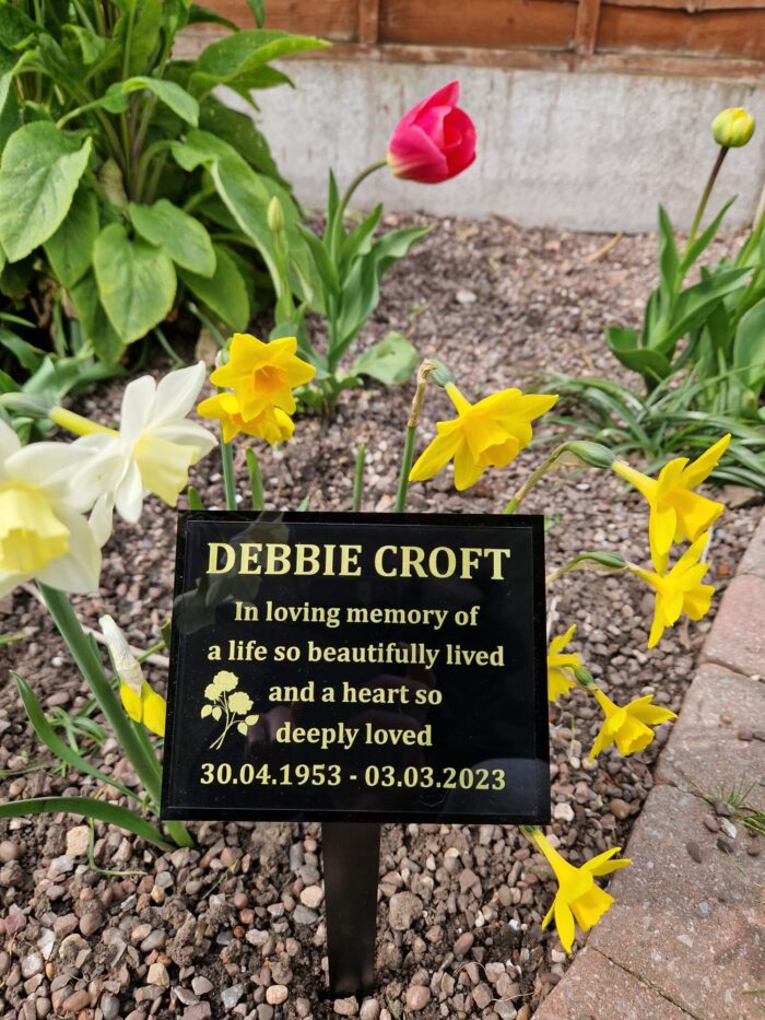 Large Perspex Commemorative Plaque - Image 2