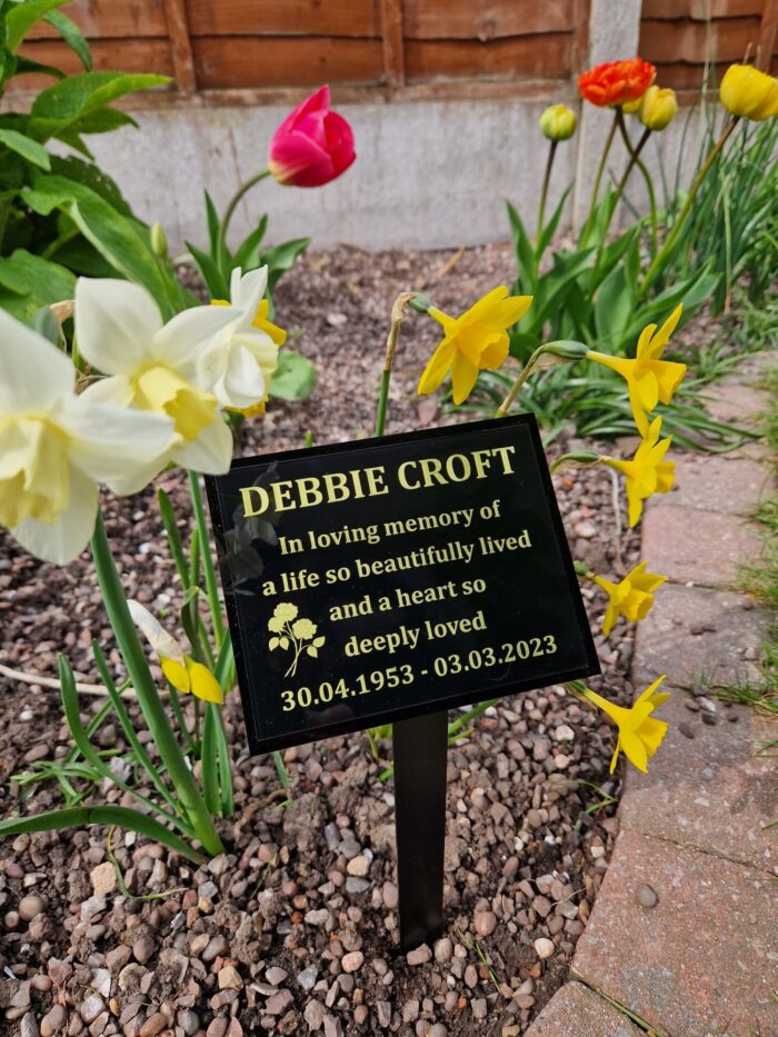 Large Perspex Commemorative Plaque - Image 3
