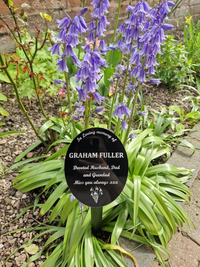 Oval Perspex Commemorative Plaque - Image 2