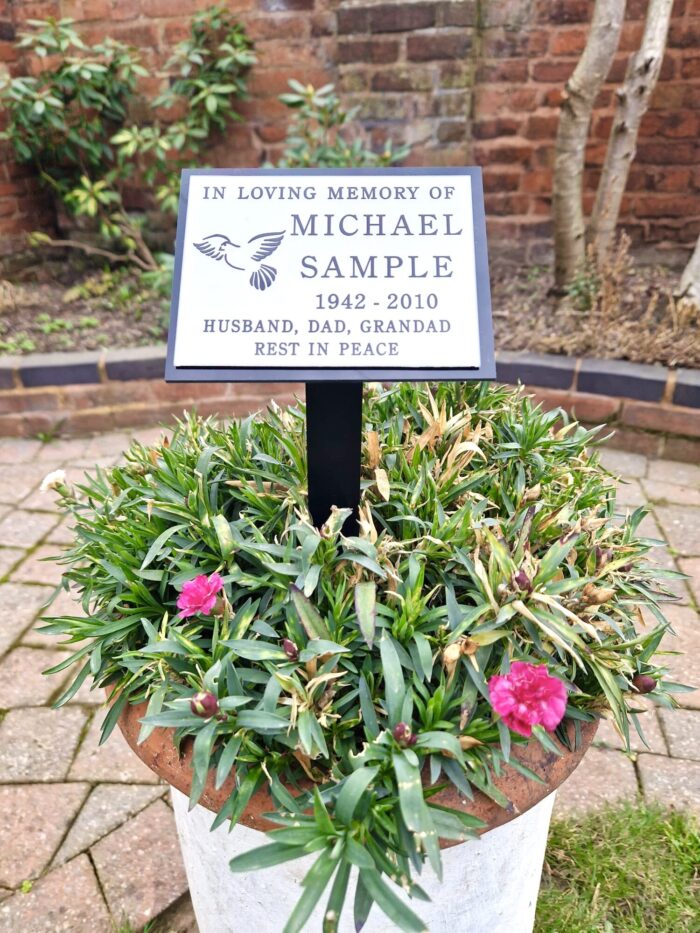 Medium Perspex Commemorative Plaque - Image 5