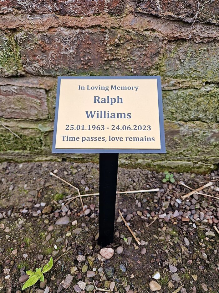Medium Perspex Commemorative Plaque - Image 4