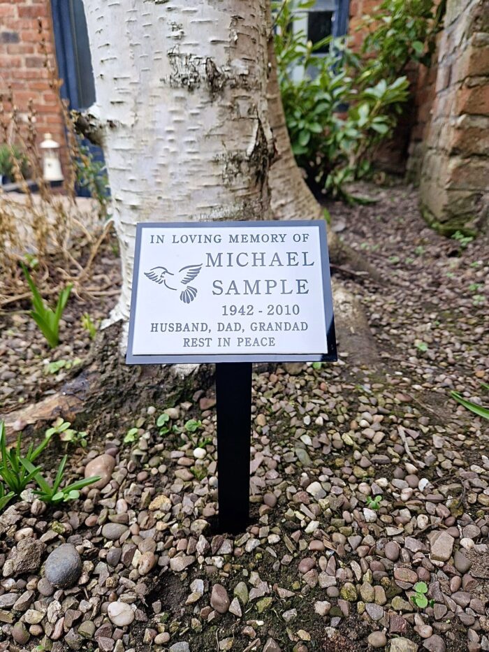 Medium Perspex Commemorative Plaque - Image 3